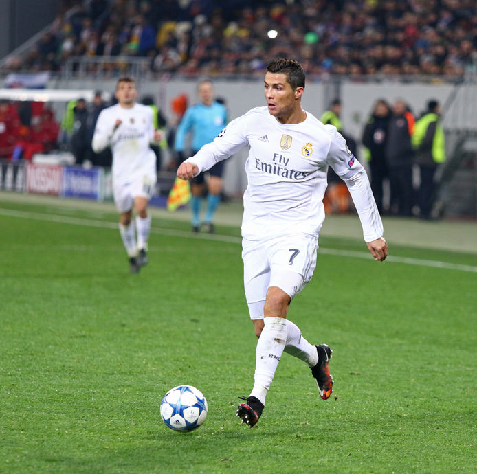 Cristiano Ronaldo del Real Madrid