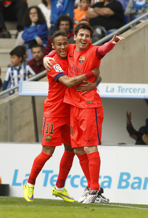 Messi e Neymar barcellona