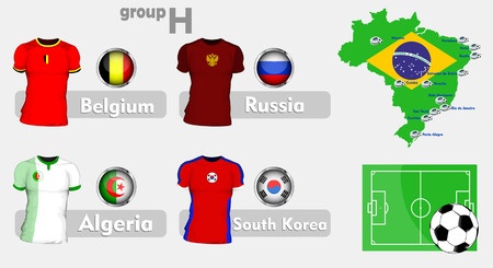 gruppo H wc2014